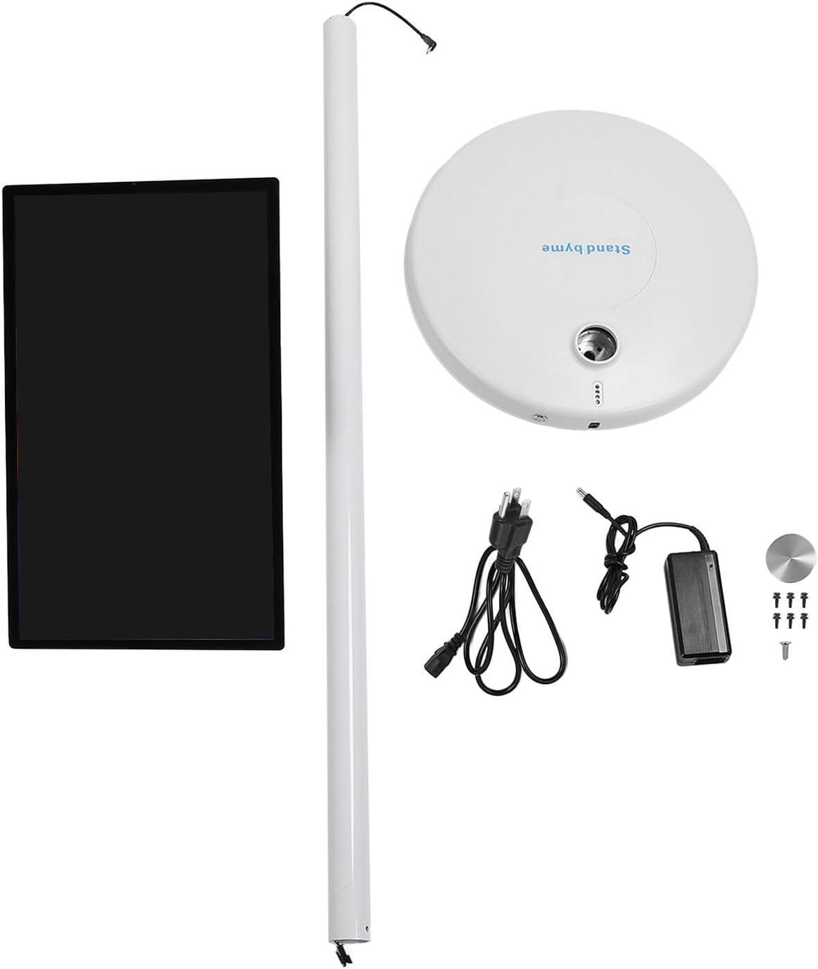 24 Inch Portable Monitor, Smart Touch Screen TV with Built in Battery, High Definition LCD Screen, Floor Standing Display Screen for Home (US Plug) - Image 9