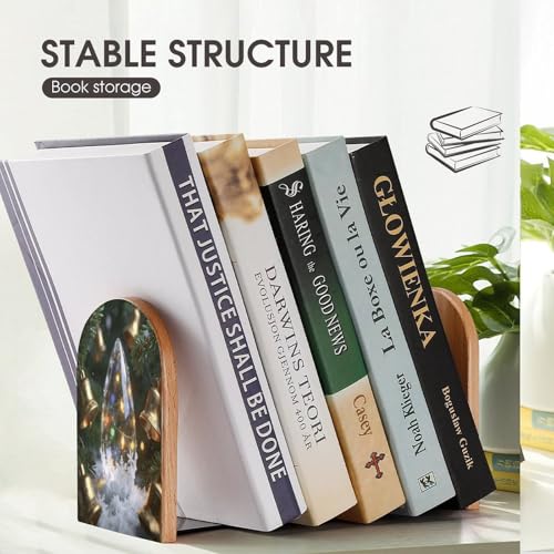 Sujetalibros decorativos de Navidad para escritorios y oficinas 8