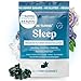 Produktbild Melatonin Gummies für einen guten Schlaf  Zuckerfrei Vegan Erwachsene und Melatonin Kinder Sleep Gummies für Reduziert Schlaflosigkeit - Melatonin + Vitamin B6 + Magnesium + Passionsblume 60u