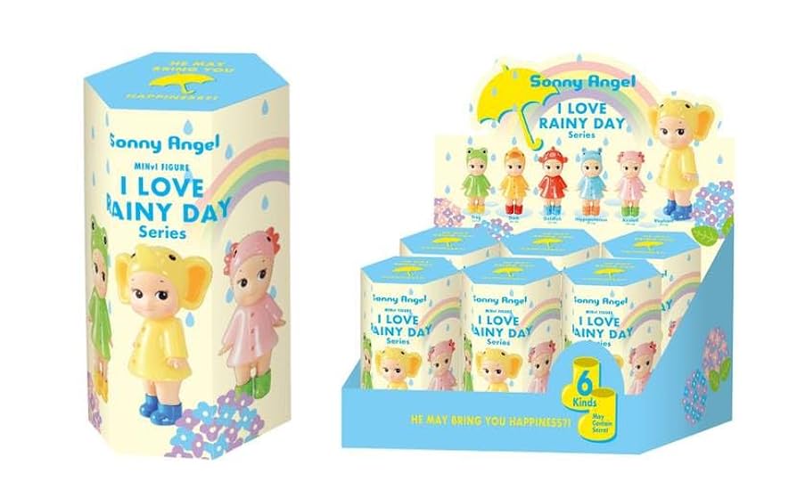 【新品】ソニーエンジェル アイラブレイニーデイシリーズ 1BOX シュリンク付 Amazon.com: Sonny Angel I Love Rainy Day Series (1) Assorted