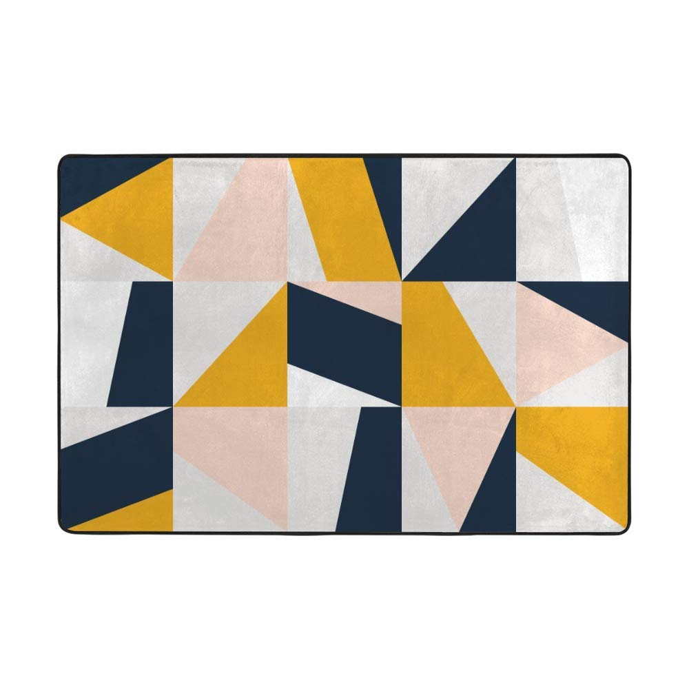 Grand tapis de sol antidérapant lavable pour corriger un sol froid