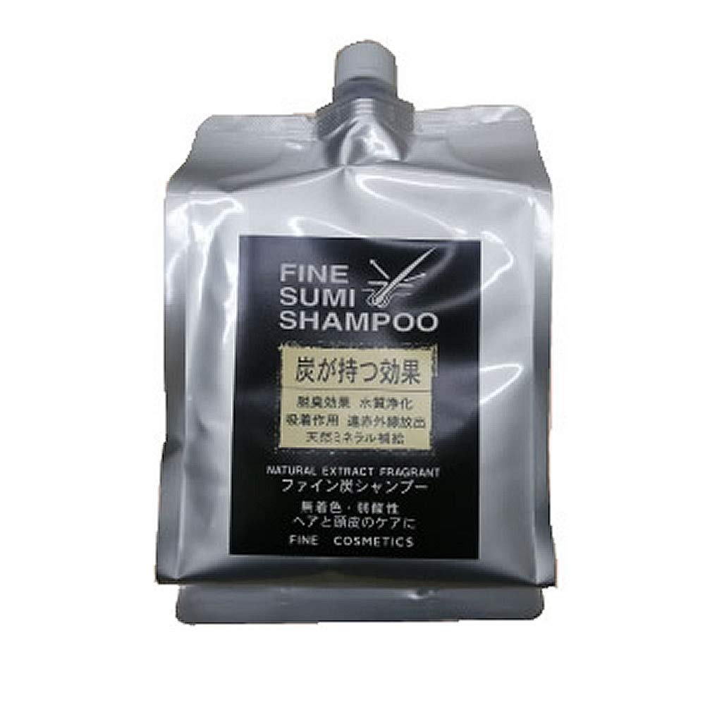 Amazon | ファイン 炭 シャンプー 1,000ml 詰め替え用 | ファイン