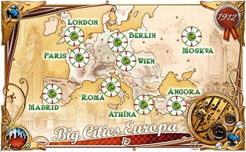 Image of Asmodee Ticket to Ride Europa 1912 Board Game EXPANSION - Expand Your Railway Empire Across Europe! Fun Family Game for Kids & Adults, Ages 8+, 2-5 Players, 30-60 Minute Playtime