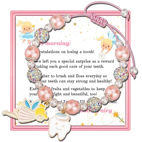 PARTNER Tooth Fairy Gifts for Women - Lost Tooth Gift with A Message for Daughter, Niece, Granddaughter, Goddaughter