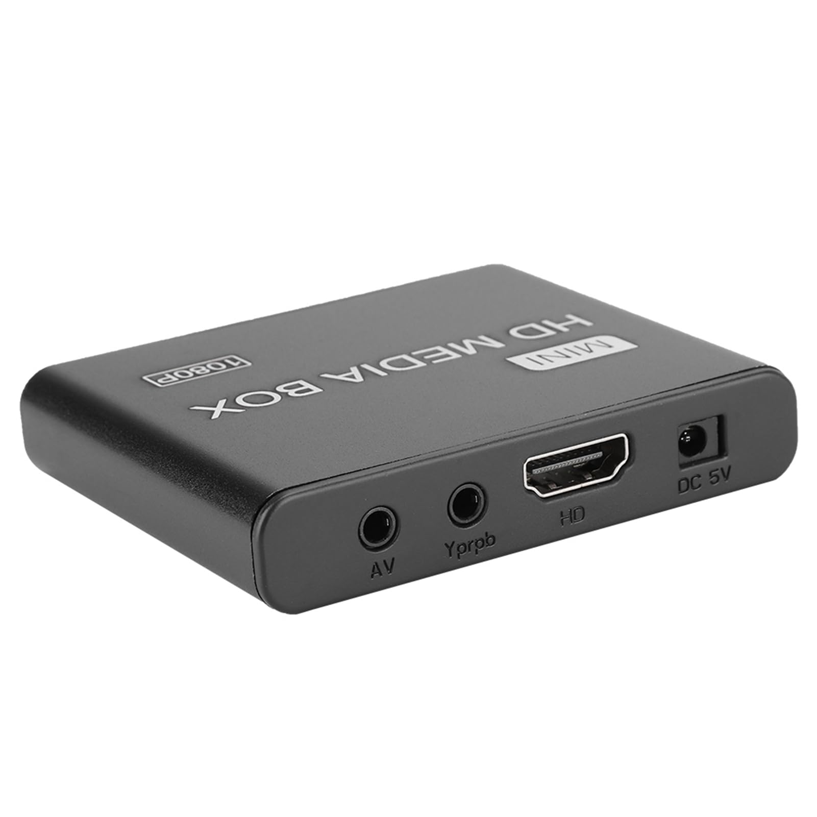 Garsent Lecteur Multimédia HDMI, Mini 1080P Full HD Lecteur Vidéo Multimédia Numérique Support Carte SD/MMC, Disque U, Disque Dur Périphériques de Diffusion Multimédia Multiples.(EU)