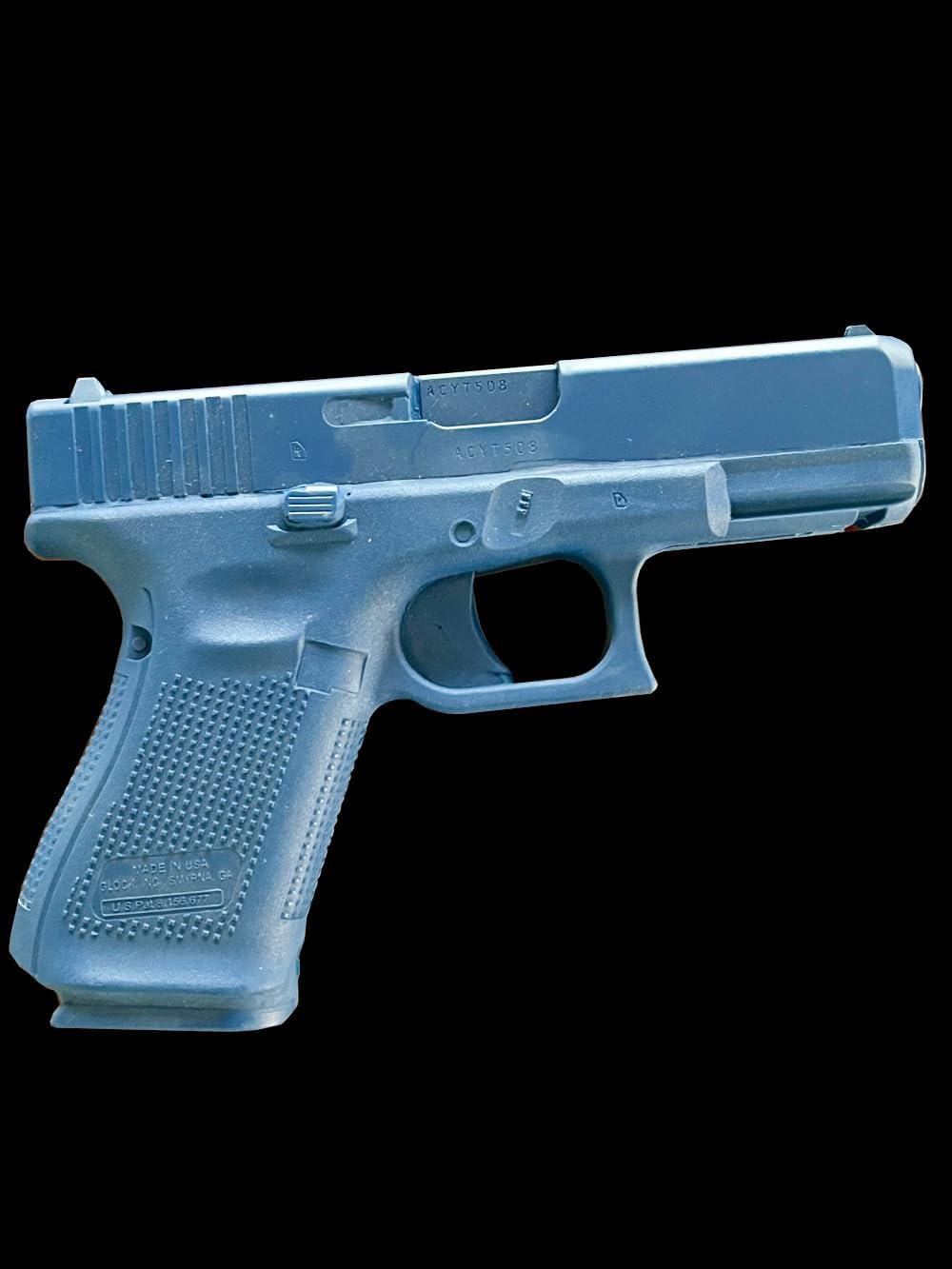 FSG19G5 Training Gun Simulator, 19/23/32 Gen 5, Blue, High-Impact Polyurethane Construction, Law Enforcement Training Model