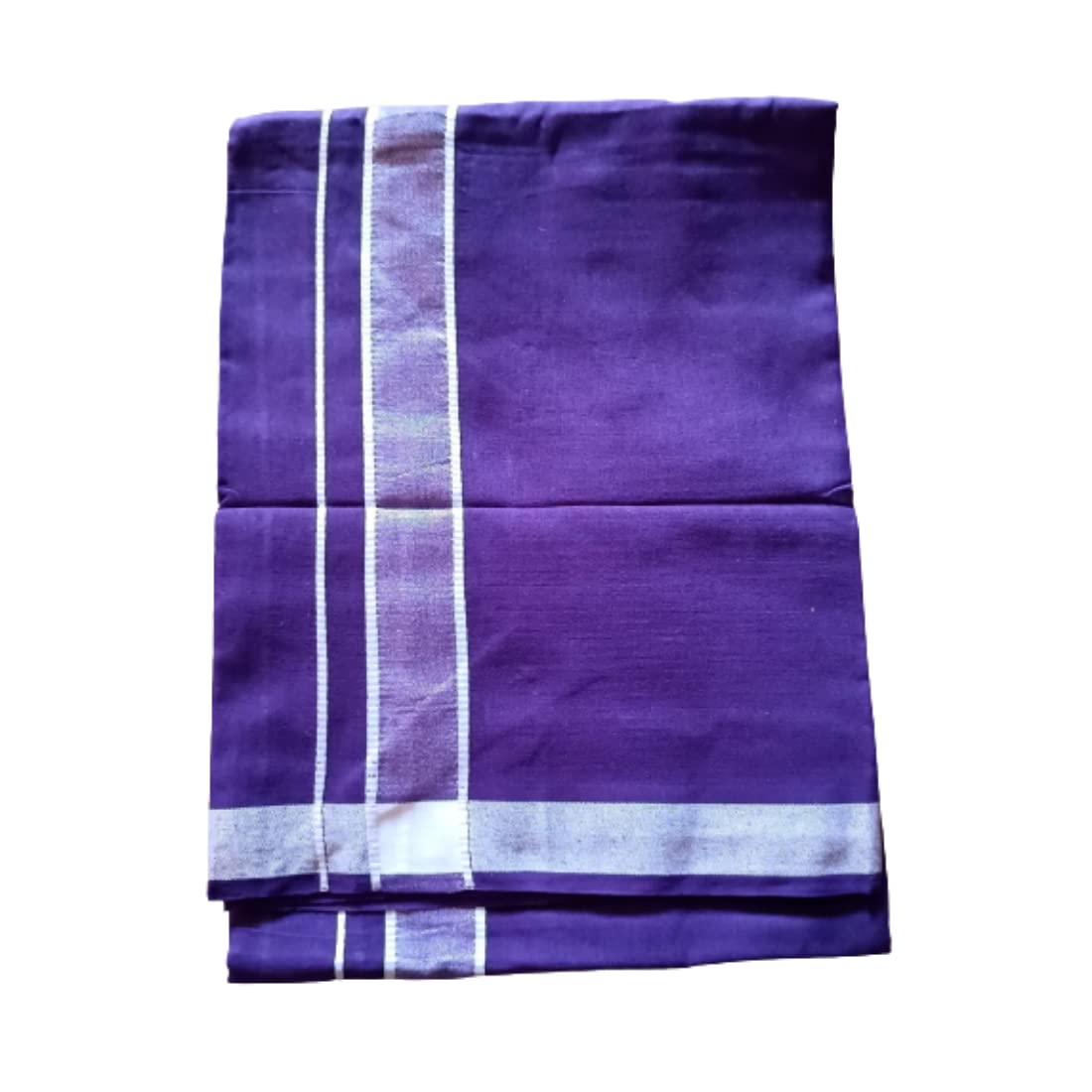 Enterprises Elegant Men's Cotton Dhotis, Mundus & Lungis (col-68-1-p, Purple)