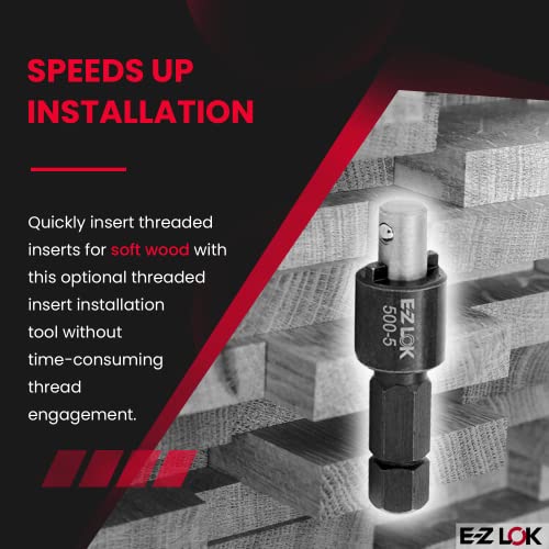 E-Z Lok Drive Tool - Optional - Use With 329-6, 329-601, 329-624, 303-6, 303-624, 319-6, 319-624, 335-6, 450-10, 550-6, 650-10, 650-10F, 453-10, 653-10, 653-10F, 400-6, 400-624, #TOP4