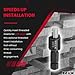 E-Z LOK Drive Tool - Optional - Use with 329-6, 329-601, 329-624, 303-6, 303-624, 319-6, 319-624, 335-6, 450-10, 550-6, 650-10, 650-10F, 453-10, 653-10, 653-10F, 400-6, 400-624,