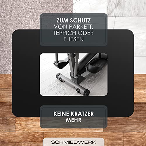 Unterlegmatte für Fitnessgeräte von Schmiedwerk – Bodenschutzmatte