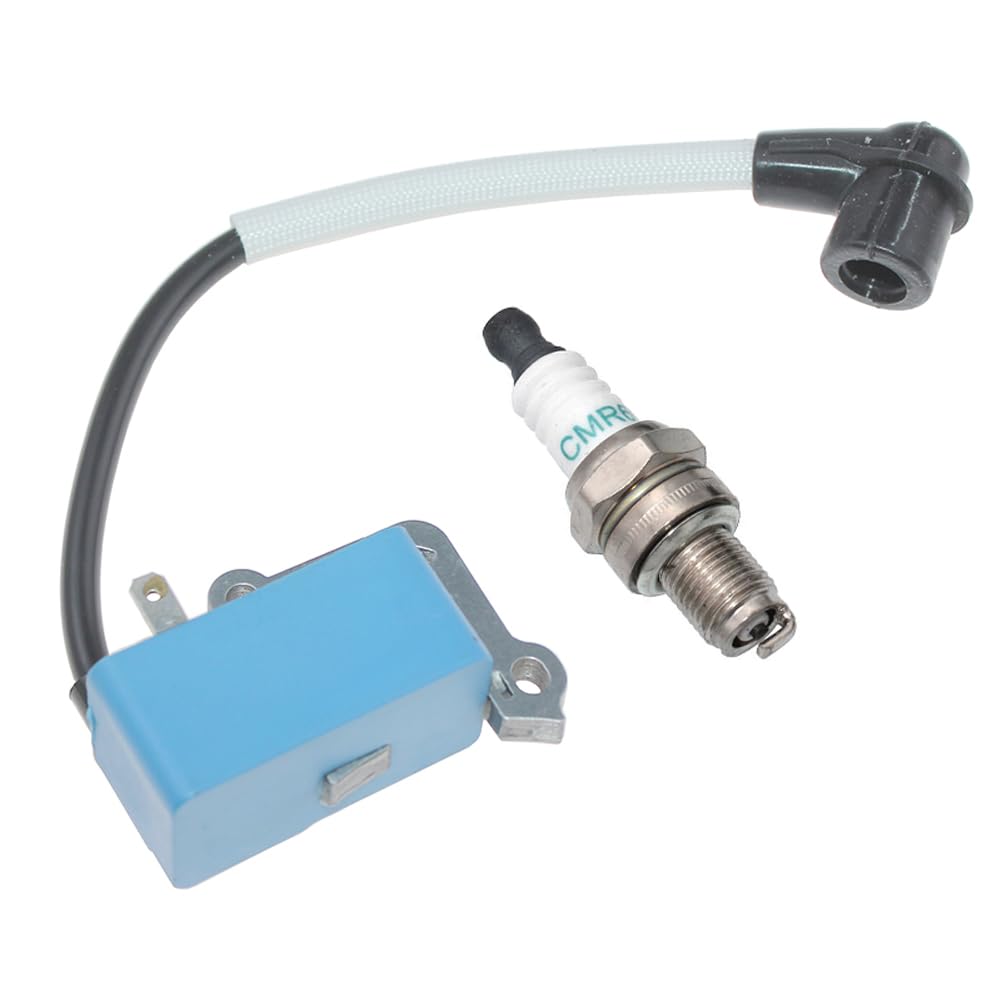 Ignition Coil With Spark Plug CMR6H For Husqvarna Poulan Redmax Backpack Blower EBZ7500 EBZ7500RH EBZ8500 EBZ8500RH Parts#583916701 506615101 CMR6H