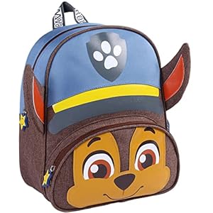 CERDÁ LIFE’S LITTLE MOMENTS, Mochila Paw Patrol Guarderia-Licencia Oficial Nickelodeon para Niños, Azul, Edades recomendadas-3-6 años