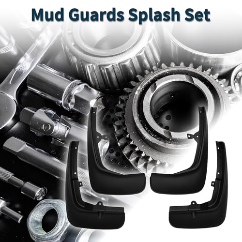 Image of Mud Flaps Splash Guards for Land Rover Range Rove Sport 2005-2013 W /Mount Accessories Mud Guards Front and Rear 1 Set