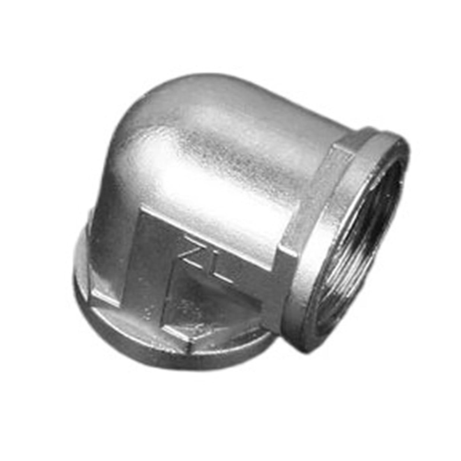 Accesorio de conversión de Acero Inoxidable, Accesorios de Acero Inoxidable en ángulo Recto, Rosca Hembra/Macho de 1/2" y 3/4" y 1", acoplador rápido (5,10 Piezas BSP)