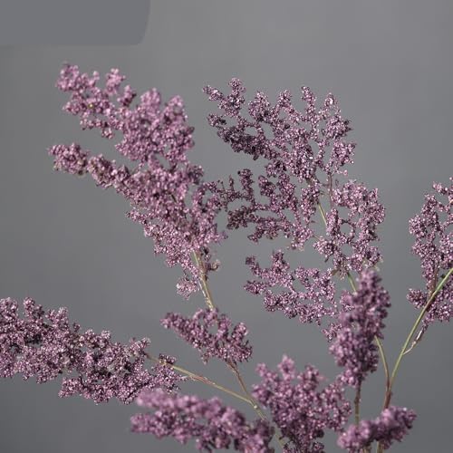 Flores secas decorativas simulación Lover Grass ramificada miniatura 4