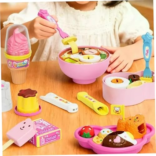 Jouet d'alimentation Pudding simulation aliments collation pour enfant - 4