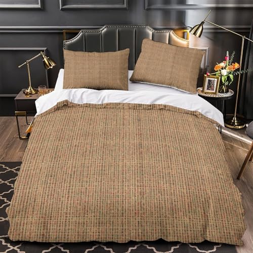 Housse de couette lit simple microfibre douce fermeture éclair 140x200 - 2