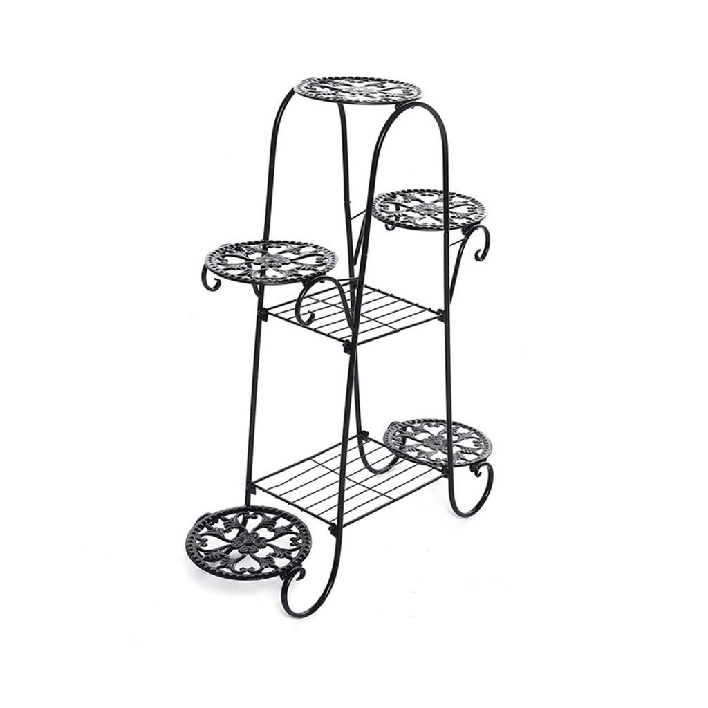SnamicE Plant stand7 Layer Indoor Flower Stand Multi-Tier Flower Stand Floor Standing 62x22x84cm Living Room Balcony Flower Pot Shelves,