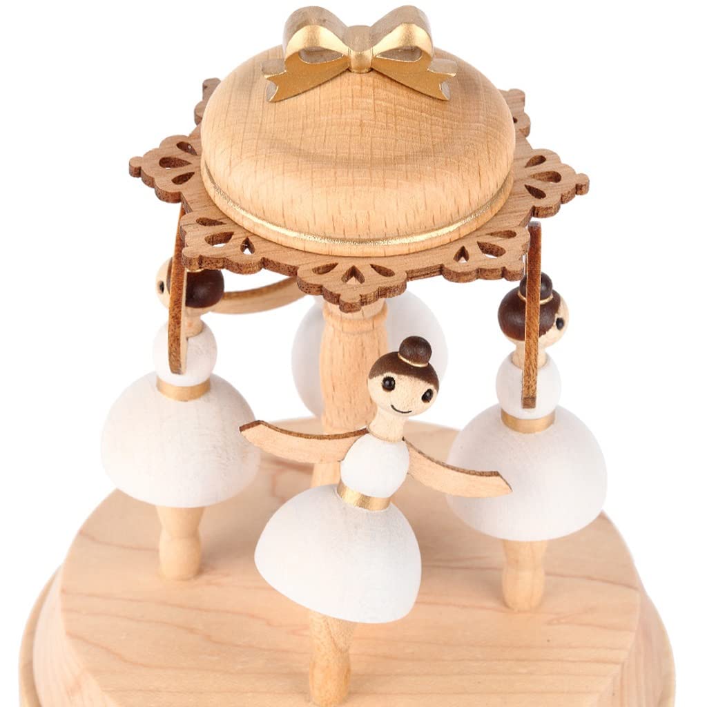 Caja De MúSica Joyero Bailarina de Caja de música, Caja de música mecánica, Cajas de música for niñas Niños Cumpleaños Boda Regalos De Caja De MúSica Vintage para Navidad