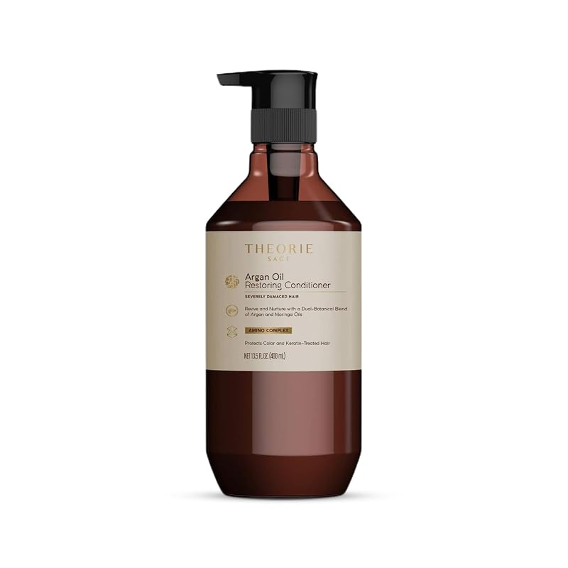 Theorie Condicionador com Óleo de Argan, Moringa, Semente de Uva e Sálvia, 400 mL