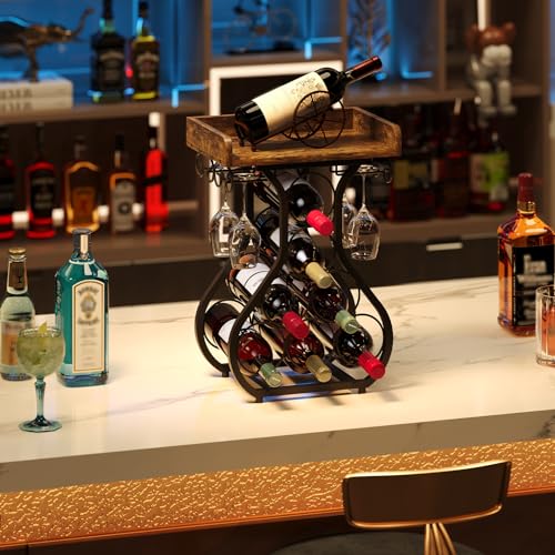 Soporte para botellas de vino X-cosrack de mesa pequeño miniatura 5