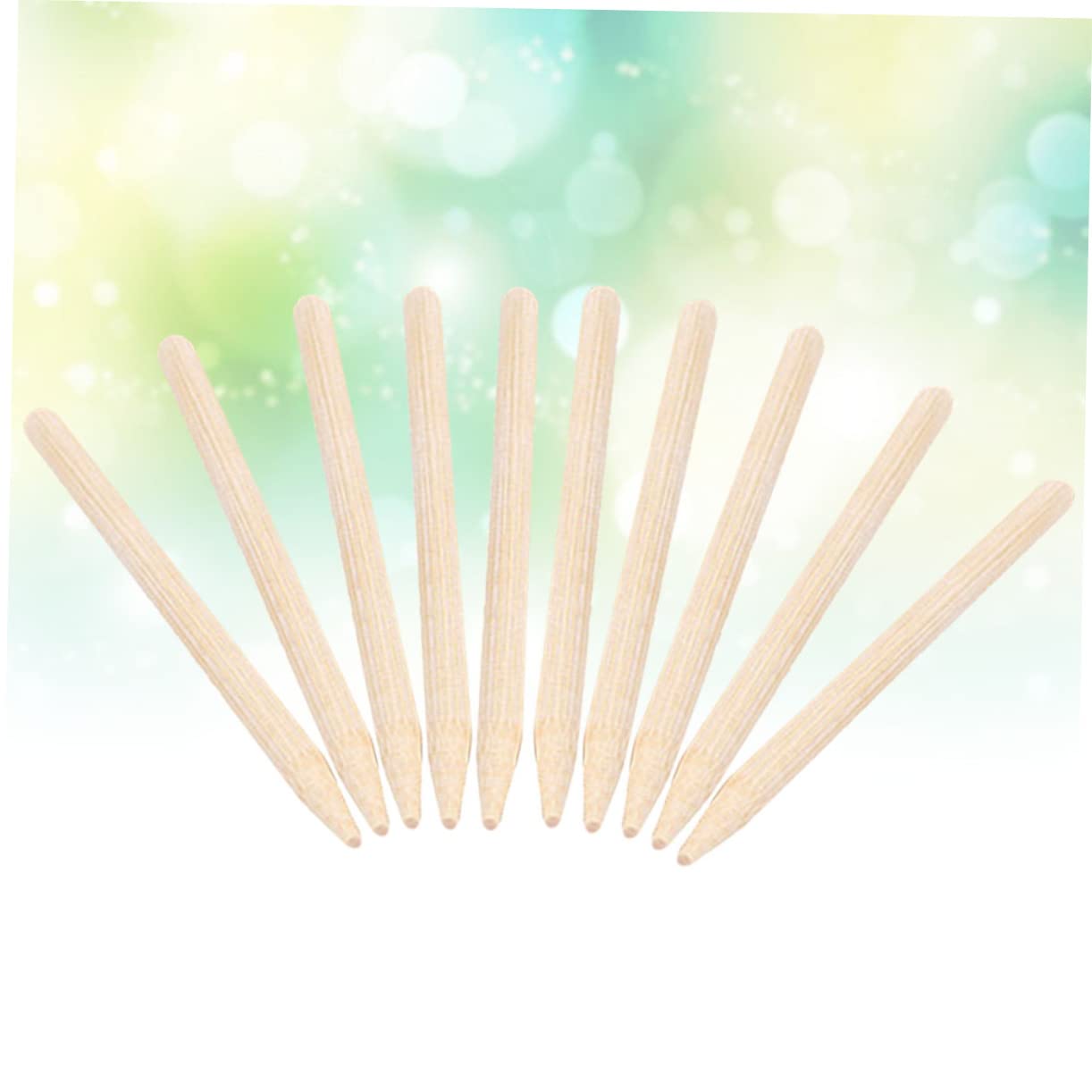 HANABASS 50pcs Scratch Painting Sticks Drawing Stylus for Art Projects DIY Crafts and Counting Learning Smooth Finish for Safe Use