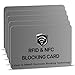 SaiTech IT RFID-Karten, eine Karte schützt die gesamte Brieftasche, Geldbörse für Männer und Frauen, kontaktlose Bank-, Debit-, Kreditkartenschutz, Ausweis, Geldautomaten, GRAU, 5 Pcs Grey, pcs günstig Kaufen-SaiTech IT RFID-Karten, eine Karte schützt die gesamte Brieftasche, Geldbörse für Männer und Frauen, kontaktlose Bank-, Debit-, Kreditkartenschutz, Ausweis, Geldautomaten, GRAU, 5 Pcs Grey,