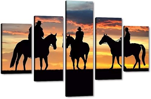 Miniatura 52 de 5 piezas de pintura sobre lienzo ardiente de fénix dibujado en estilo heráldico fuego fénix arte de pared vintage impresiones obras de arte arte