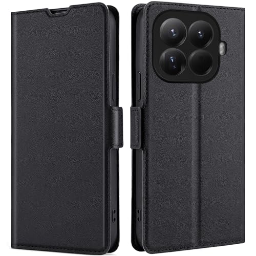 BonwFzin Xiaomi 15T Pro �P�[�X �蒠�^ ���^ �y�� �K�p �V���I�~ 15T �v�� �蒠�P�[�X �X�}�z�P�[�X �V���I�~15T�v�� �蒠�^�J�o�[ Xiaomi15TPro �g�уJ�o�[ �J�o�[ �y�� ���� �Y�f�@�ے� PU ���U�[ �}�O�l