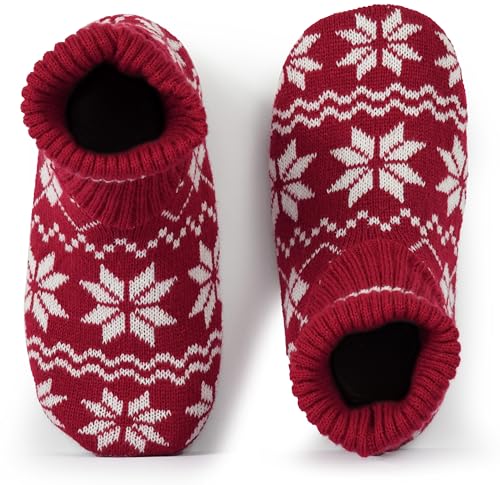 Image of BenSorts Fuzzy Slipper Socks for Women Non Slip House Socks with Grips Gifts