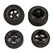 Team Associated DR28 Front/Rear Wheels and Tires, Mounted (2), ASC21446