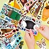 48 Sheets Make Your Own Horse Stickers for Kids Toddles, Make a Horse Face Stickers, Birthday Party Favors Supplies Crafts #5