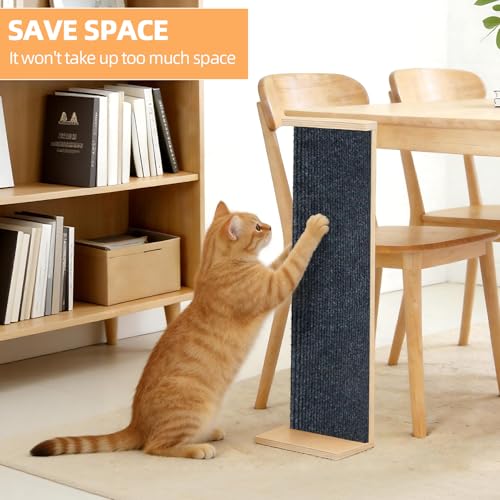 Rascador Esquinero para Gatos 24 Pulgadas con 5 Almohadillas miniatura 7