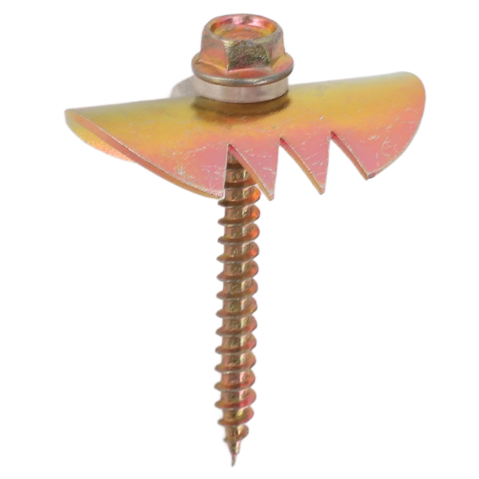 Drahtzaun-Heftklammer, 100pcs Cat's Claw Fasteners Nägel Ersetzt die gemeinsame Fechten Klammer Kohlenstoffstahl verzinkt rostfrei Zaunnägel Befestigungselemente für Maschendraht