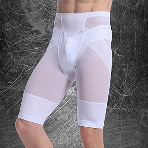 Ropa interior control de barriga hombre bóxer adelgazante elástico y transpirable 7