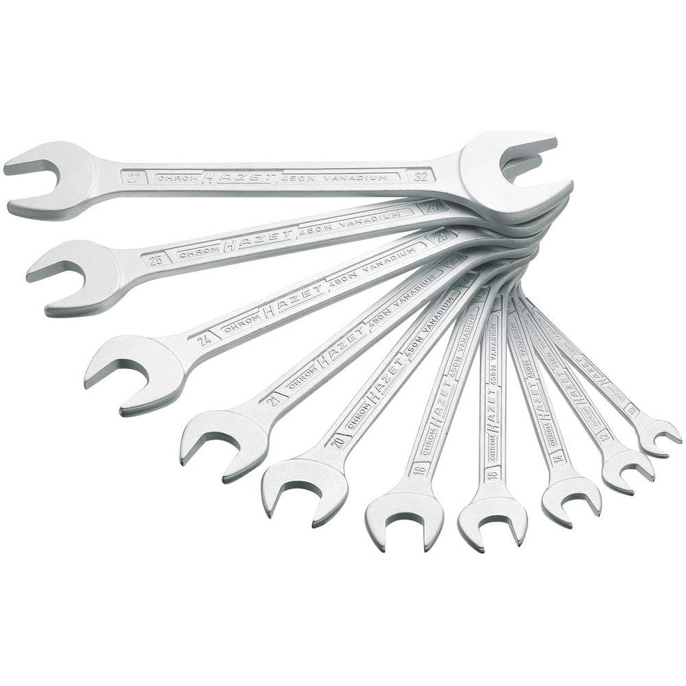 Hazet 450N/10 Double Open End Wrench Set