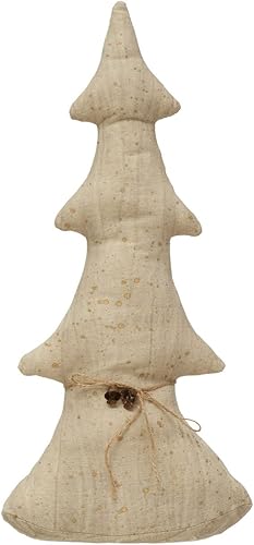 Árbol de lona antiguo con campanas, natural