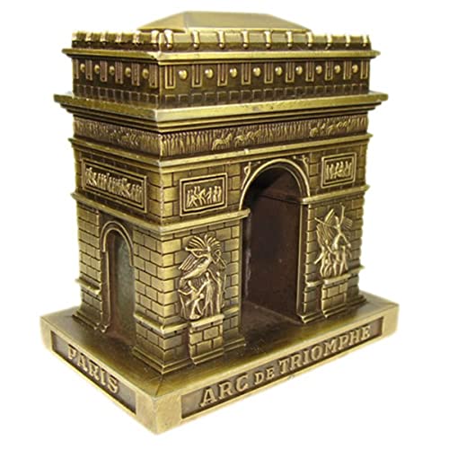 Souvenirs de France - Arc de Triomphe Miniature Métal - Couleur : Bronze (2.6 cm) Cover