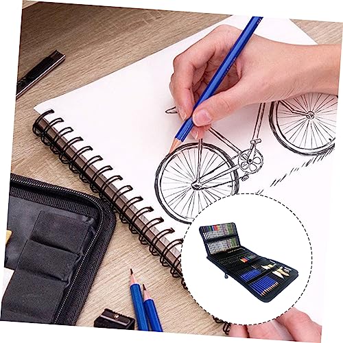 Kit de lápices de dibujo para bocetos y libros para colorear con punta resistente de madera 6