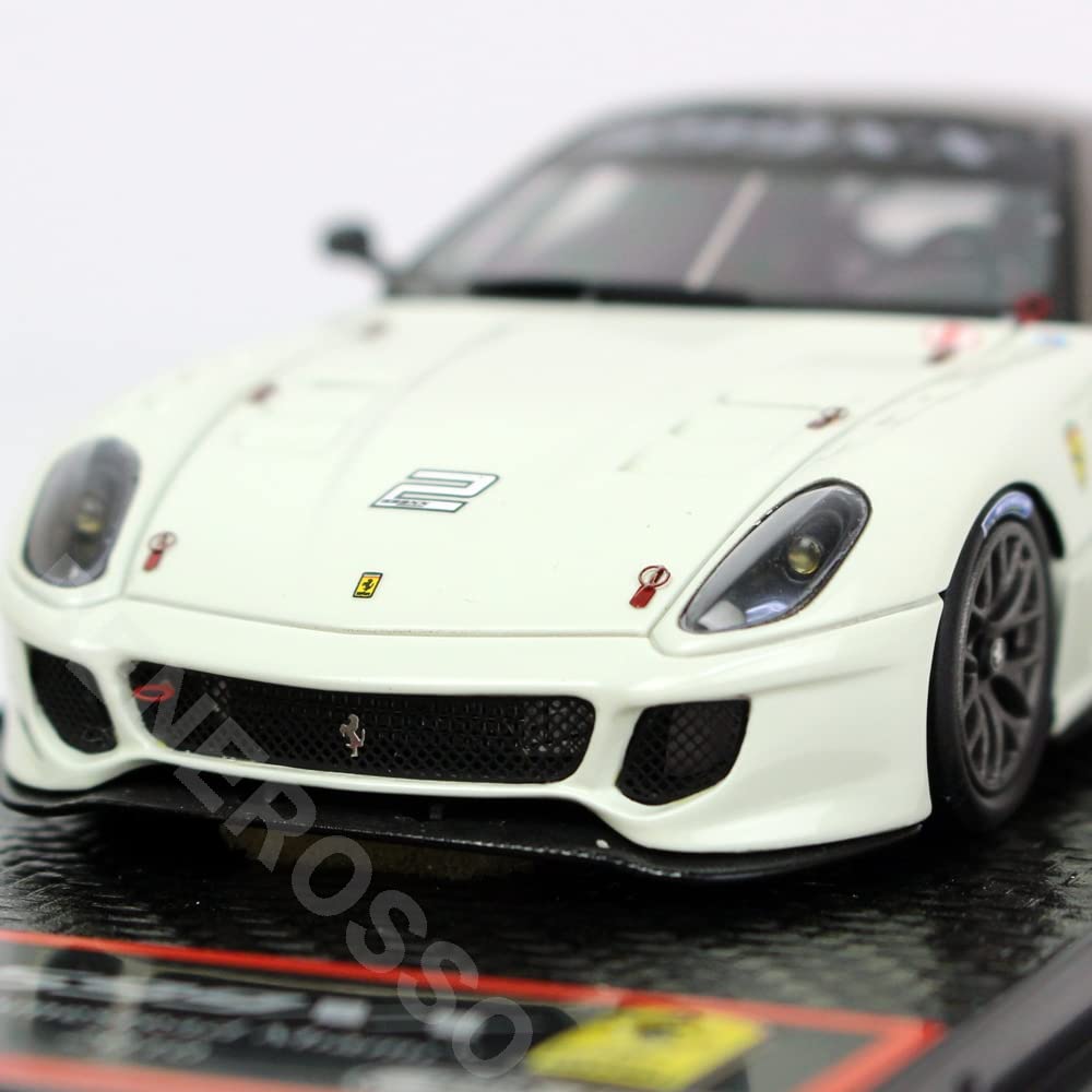 Amazon | BBR 1/43 フェラーリ 599XX EVO Japan 2012 ホワイト/ダーク