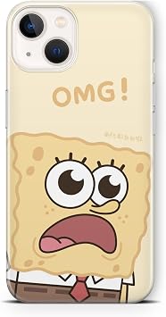 Multitronic iPhone 13 Uyumlu S ngerbob Tasar m Bask l   effaf K l f, strlght13i345