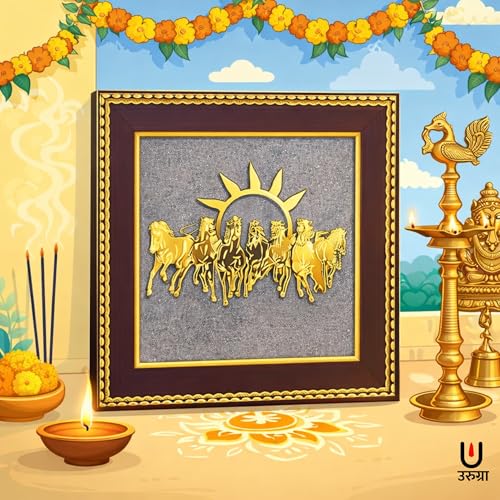 urugra 7 Running Horses on Raw Pyrite Frame by tinydabba - 4