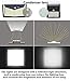 Enkman Solar Lights Outdoor 208 LED,Wireless Motion Sensor Lights with 270° Wide Angle IP65 Waterproof for Deck Fence Post Door Wall Yard and Garage, Yard, Garage, Deck, Pathway, Porch (2PACK-208LED)