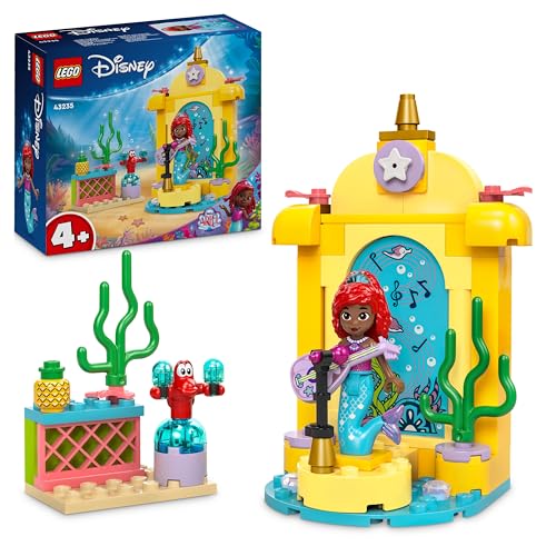 LEGO ǀ Disney Princess Ariel’s Music Stage, Buildable Toy for Kids, with...