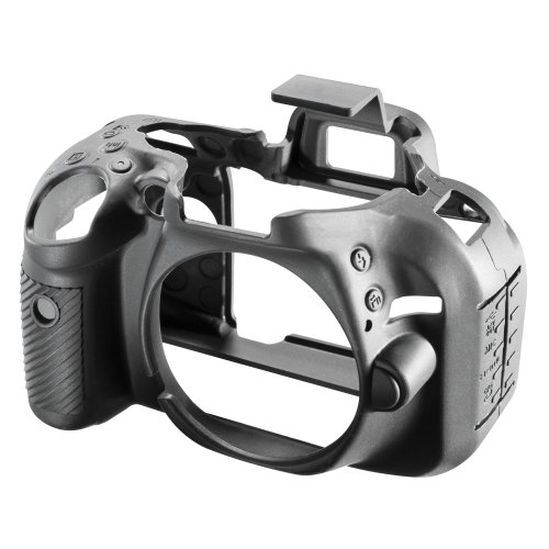 Walimex Pro easyCover - Funda para Nikon D5200, Color Negro