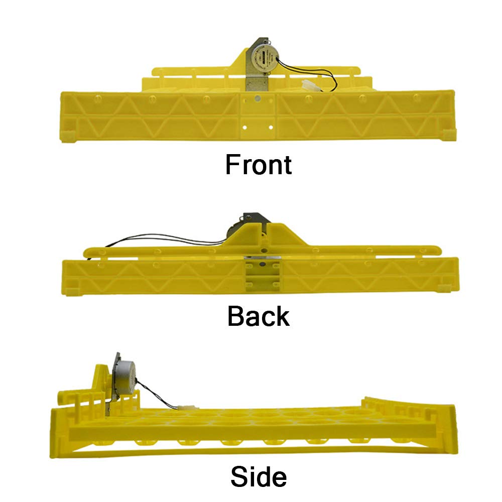 SEIWEI Egg Trays, Egg Incubation Tray, 132Pcs 12V Eggs Automatic Egg Turner Turning Tray Chicken Incubators Incubator Laboratory for Automatic Egg Incubator Tray Incubation Accessory