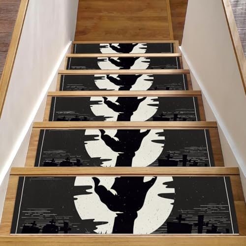 Peldaños de agarre de escalera para perros alfombras de interior de 76 x 20 cm 2