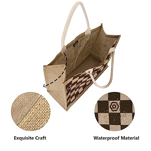 Image of Hibala Woven Large Beach Bag Straw Beach Tote Handmade Weaving Shoulder Tassel Bag Handbag