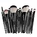 Produktbild Btruely Makeup Pinsel 20 Pcs Professionelle Kosmetik Make-up Pinsel Set(Schwarz 1)