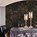 Dimoon Vintage Wallpaper Peel and Stick Dark Green Floral Wallpaper 16.1